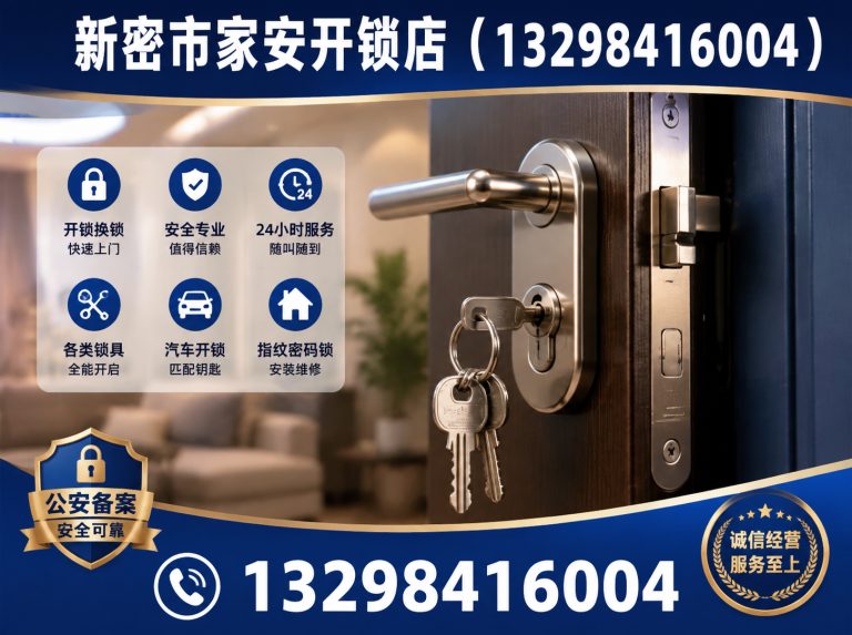 滦南县新密换锁展示图